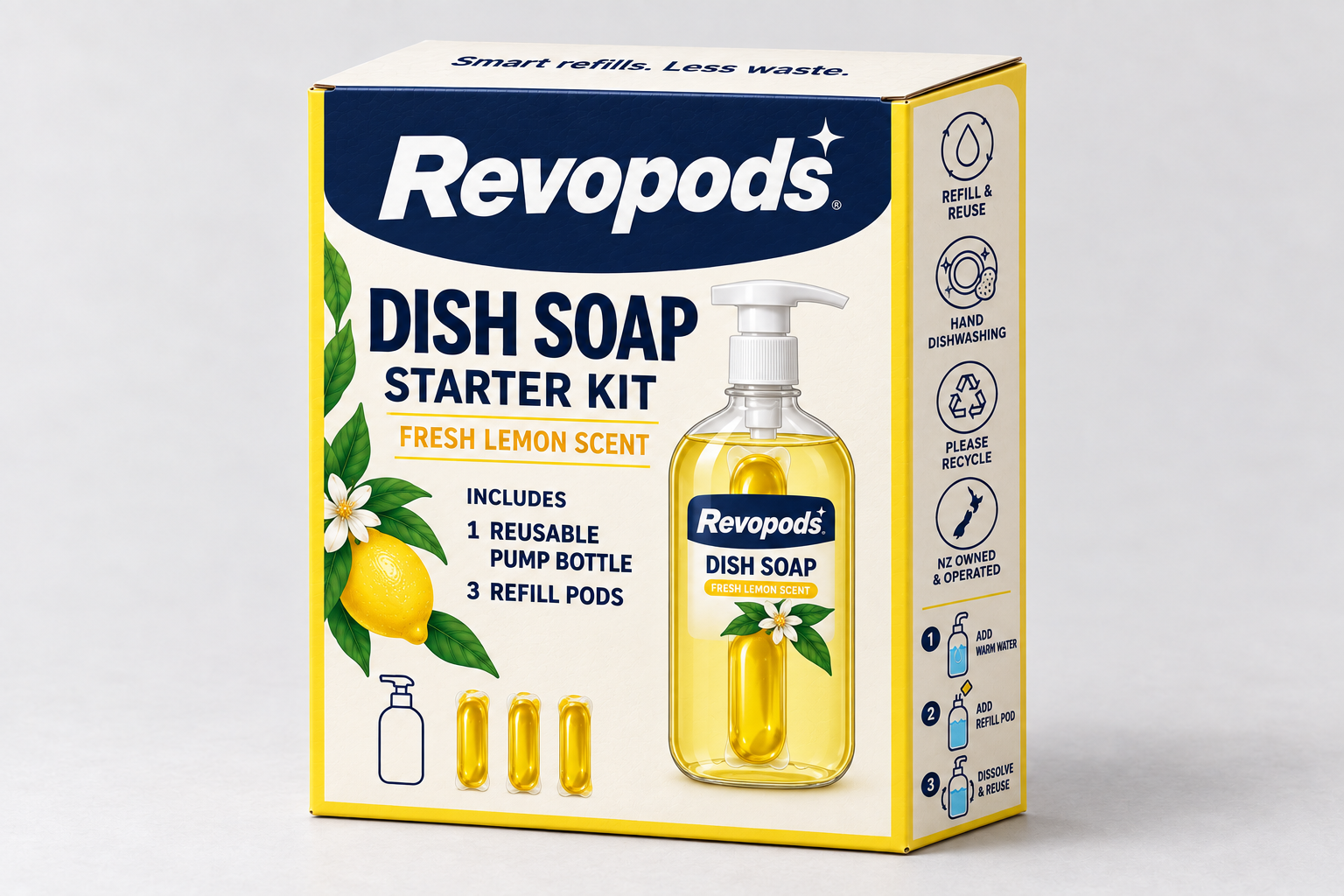 Gel Dish Soap Refills Starter Kit for Private Label Brands/ OEM